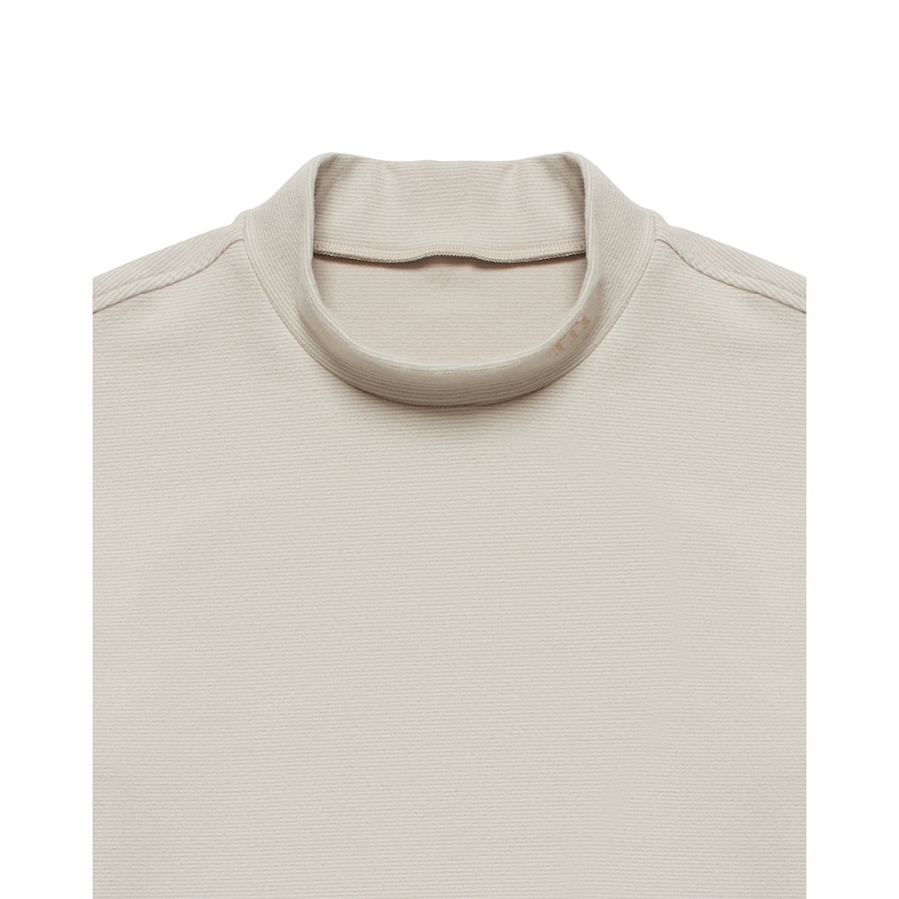 トラヴィスマシュー（Travis Mathew）（メンズ）ゴルフウェア ストレッチ 長袖ボーダーモックネックシャツ 7AI043-2PRS