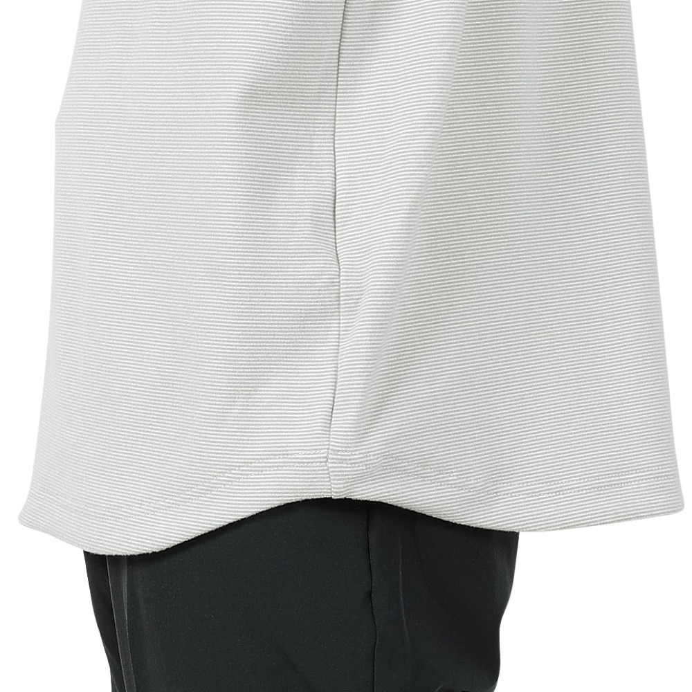 トラヴィスマシュー（Travis Mathew）（メンズ）ゴルフウェア ストレッチ 長袖ボーダーモックネックシャツ 7AI043-9HGR