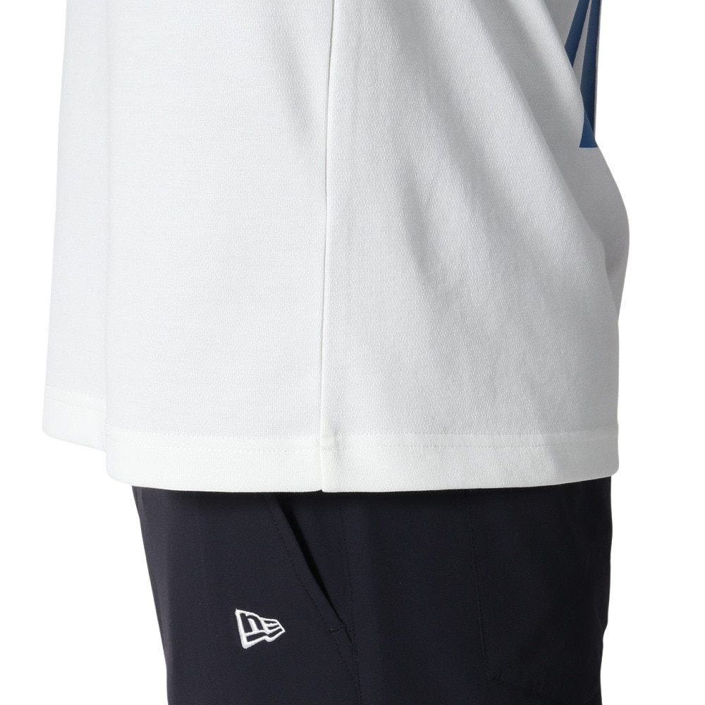 ニューエラ（NEW ERA）（メンズ、レディース）ゴルフウェア 吸汗速乾 ハイカラー パフォーマンス 長袖Tシャツ ロサンゼルス・ドジャース 14326420