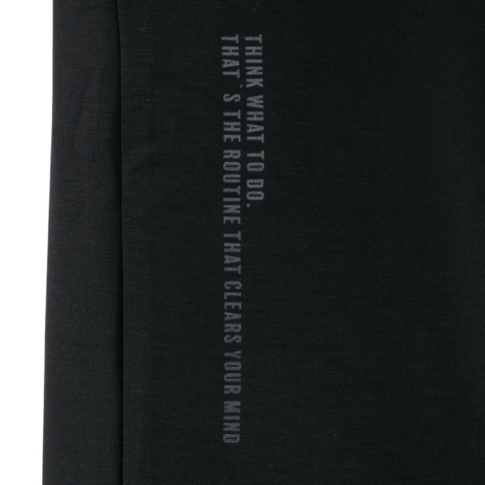 シルバースコット845（SILVERSCOTT845）（メンズ）ゴルフウェア 吸湿発熱 長袖 モックネック シャツ SS24FWT011 BLK