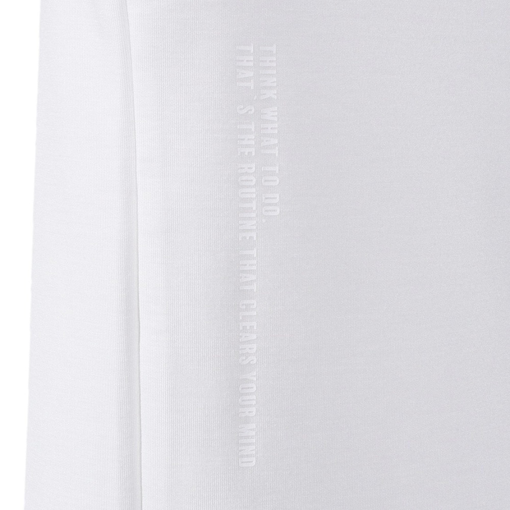 シルバースコット845（SILVERSCOTT845）（メンズ）ゴルフウェア 吸湿発熱 長袖 モックネック シャツ SS24FWT011 WHT
