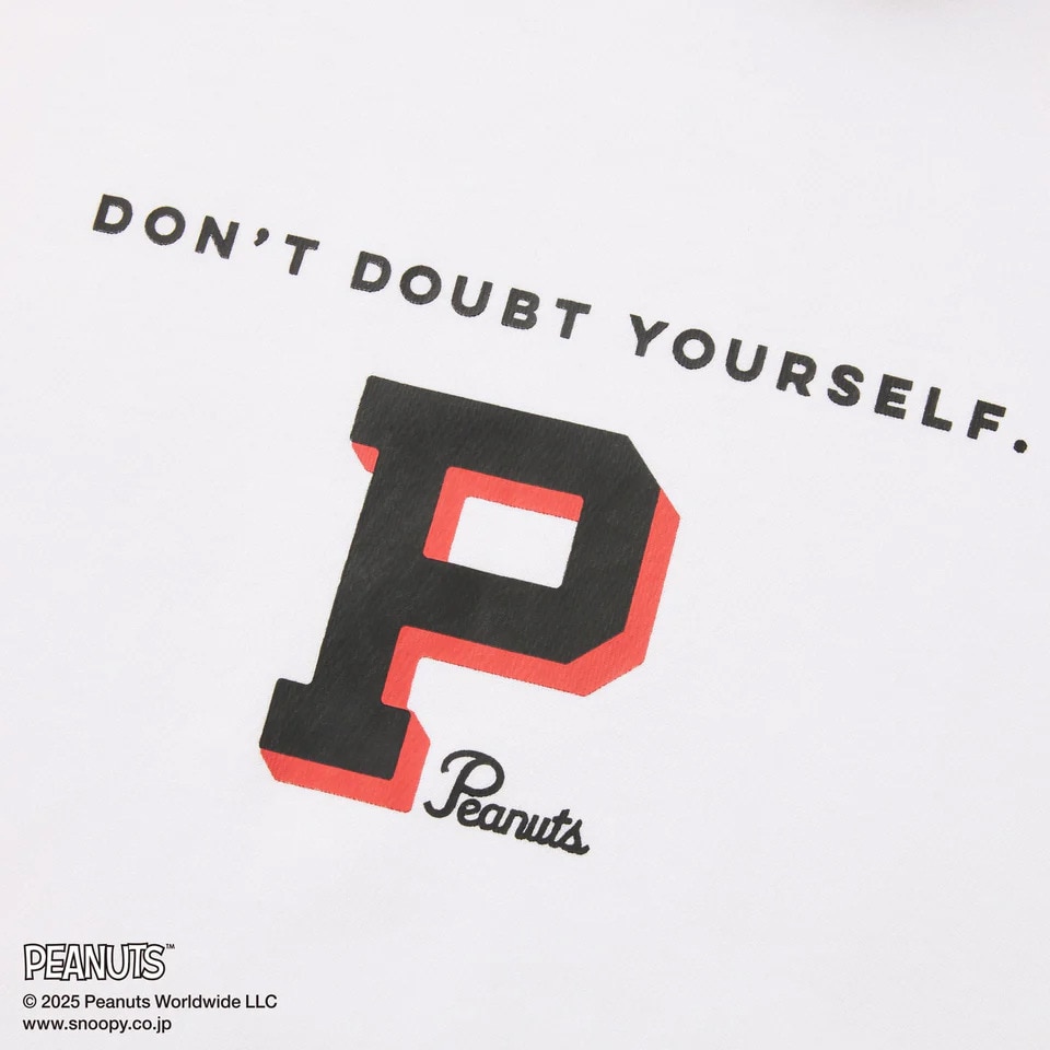 ニューエラ（NEW ERA）（メンズ、レディース）ゴルフウェア 長袖 ハイカラー パフォーマンス Tシャツ PEANUTS ピーナッツ ホワイト 14344459