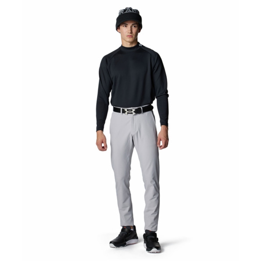 アンダーアーマー（UNDER ARMOUR）（メンズ）ゴルフウェア ドライブ アーマーニット ロングスリーブ モックネック シャツ 6007931 001