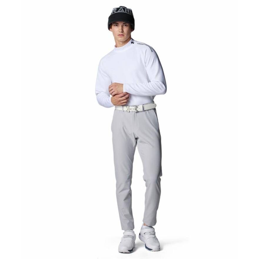 アンダーアーマー（UNDER ARMOUR）（メンズ）ゴルフウェア 長袖 ドライブ アーマーニット ロングスリーブ モックネック シャツ 6007931 100