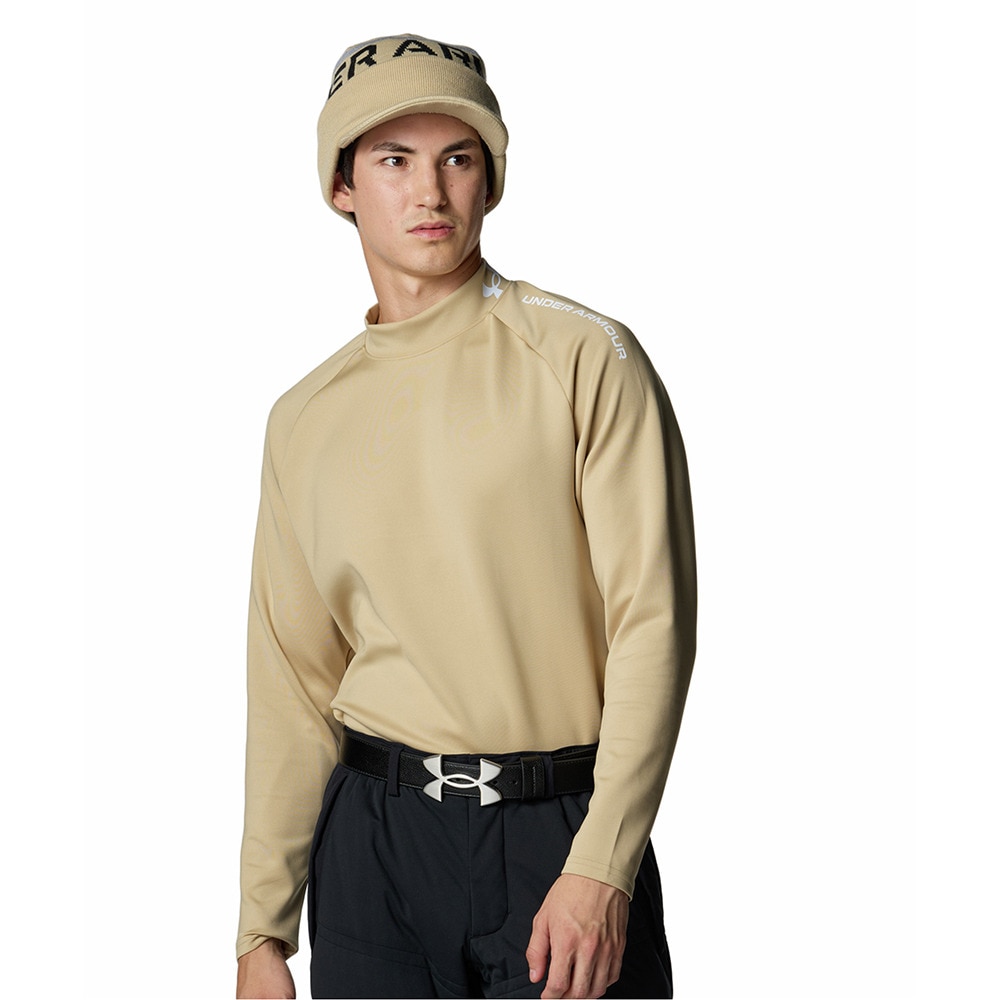 アンダーアーマー（UNDER ARMOUR）（メンズ）ゴルフウェア 長袖 ドライブ アーマーニット ロングスリーブ モックネック シャツ 6007931 234