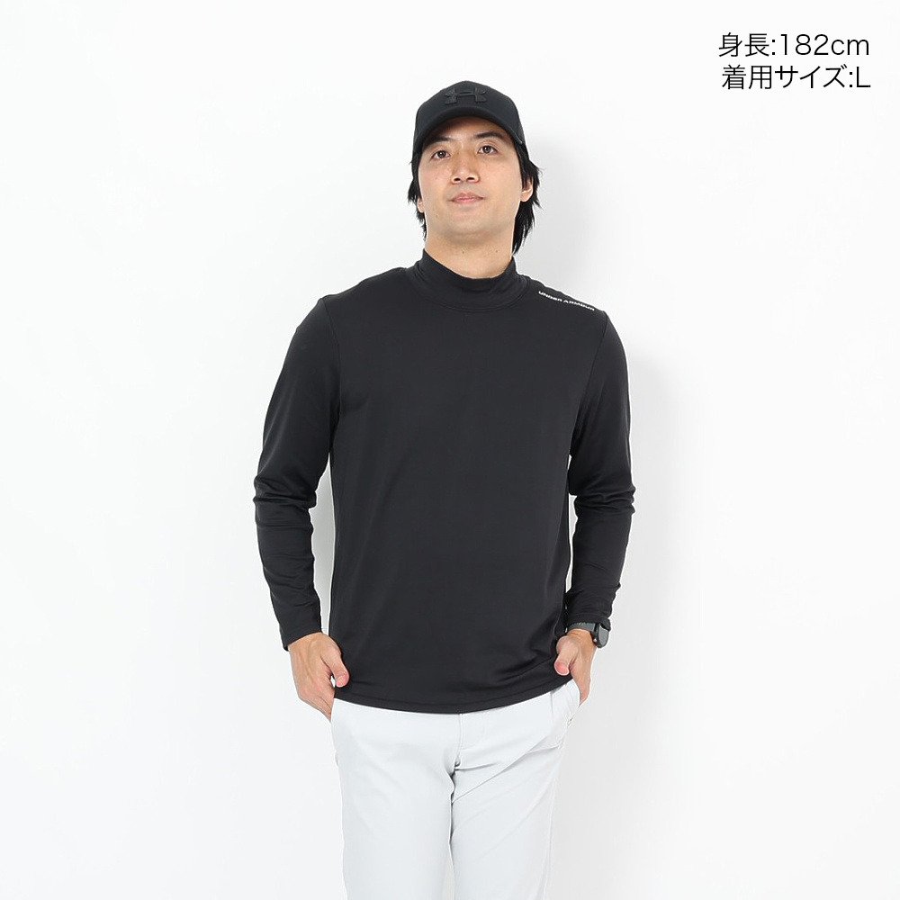 アンダーアーマー（UNDER ARMOUR）（メンズ）ゴルフウェア DRIVE MC NC 長袖ハイネックシャツ 6007981 001