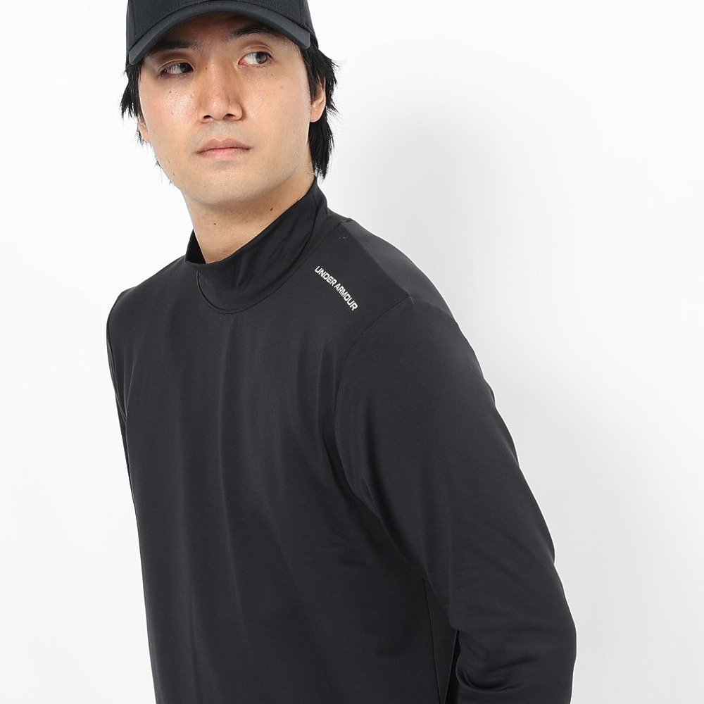 アンダーアーマー（UNDER ARMOUR）（メンズ）ゴルフウェア DRIVE MC NC 長袖ハイネックシャツ 6007981 001