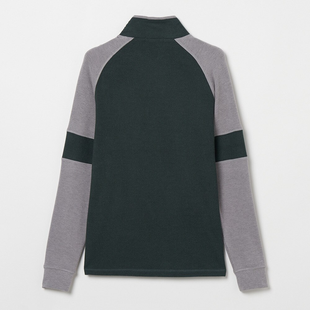 ROSASEN（ROSASEN）（メンズ）ゴルフウェア 吸湿発熱 長袖モックシャツ