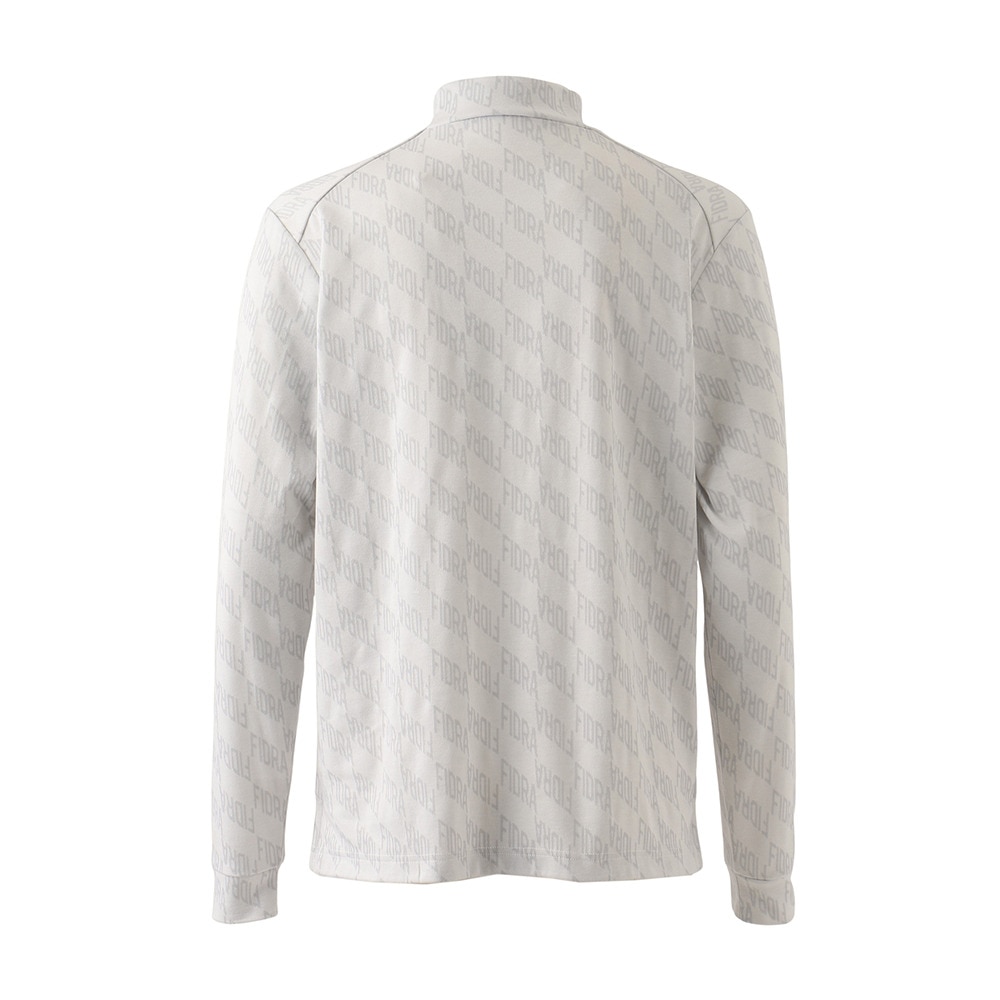 フィドラ（FIDRA）（メンズ）ゴルフウェア 吸湿発熱 カットソー 長袖 モックネックシャツ FD5UTG10 WHT
