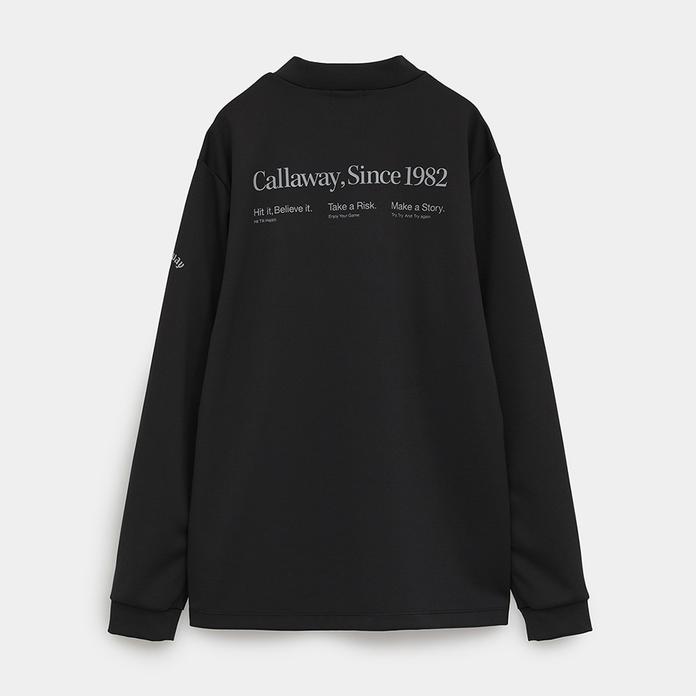 キャロウェイ（CALLAWAY）（メンズ）ゴルフウェア タックリバー長袖モックネックシャツ C25233104-1010