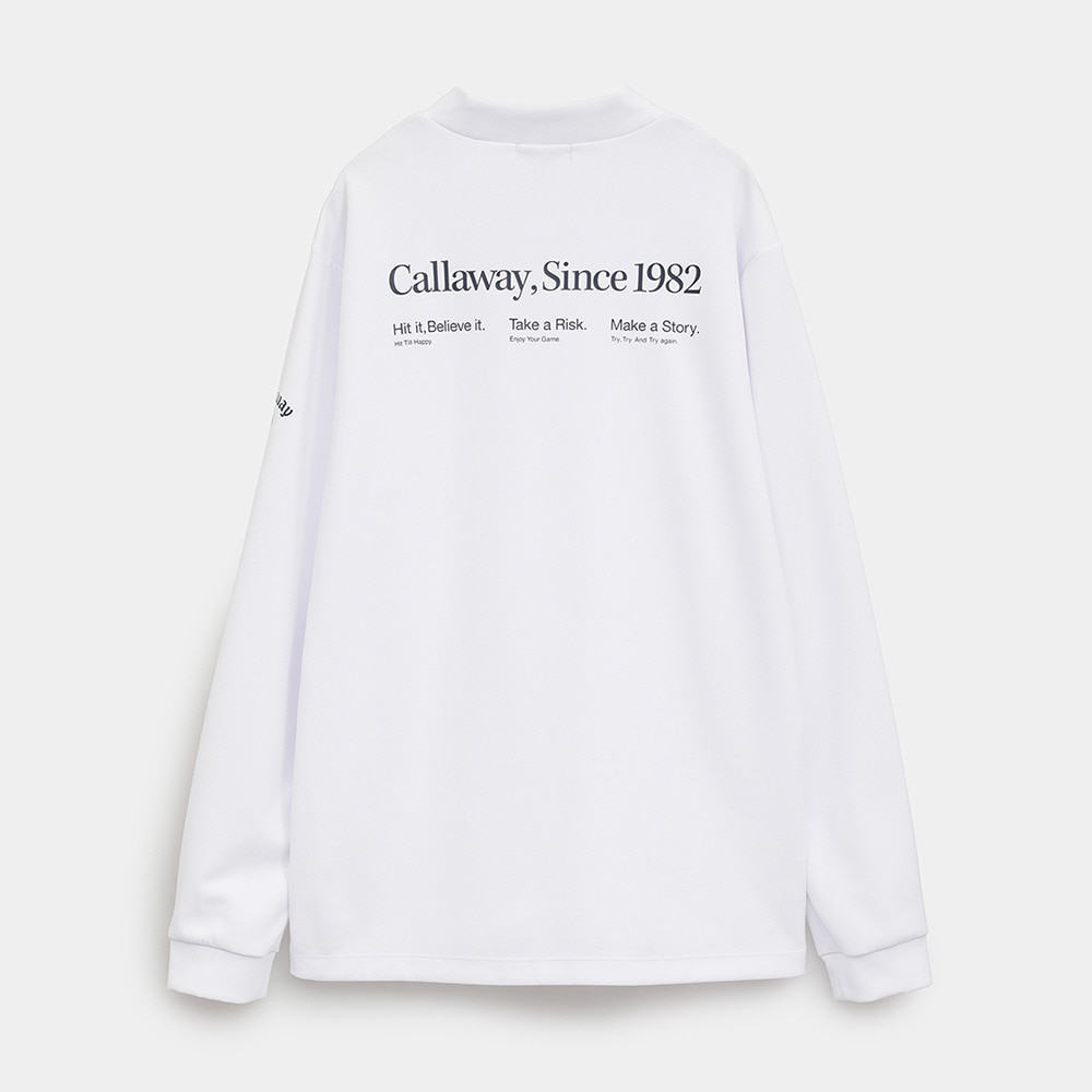 キャロウェイ（CALLAWAY）（メンズ）ゴルフウェア タックリバー長袖モックネックシャツ C25233104-1030