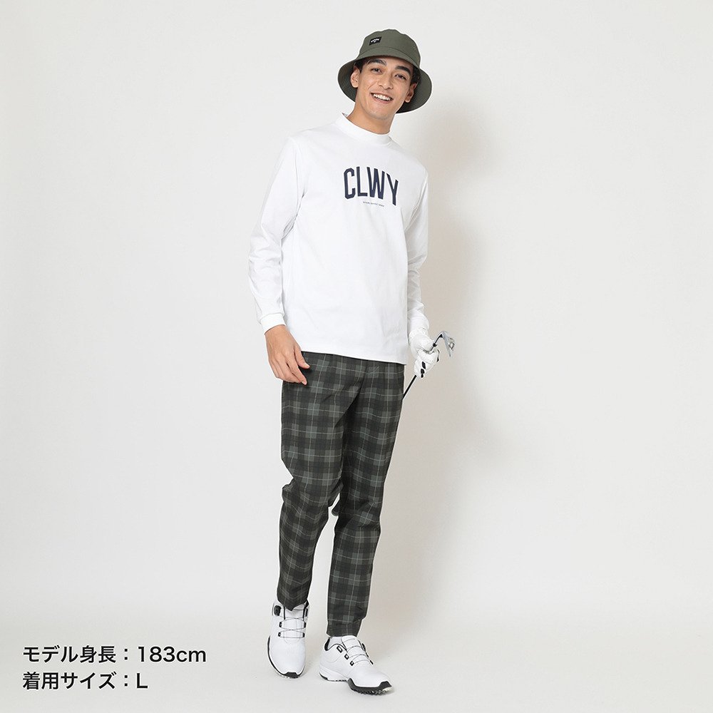 キャロウェイ（CALLAWAY）（メンズ）ゴルフウェア スムース長袖モックネックシャツ C25233105-1030