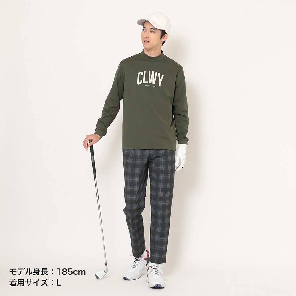 キャロウェイ（CALLAWAY）（メンズ）ゴルフウェア スムース長袖モックネックシャツ C25233105-1180