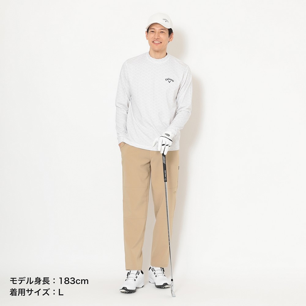 キャロウェイ（CALLAWAY）（メンズ）ゴルフウェア 長袖 ロゴプリント