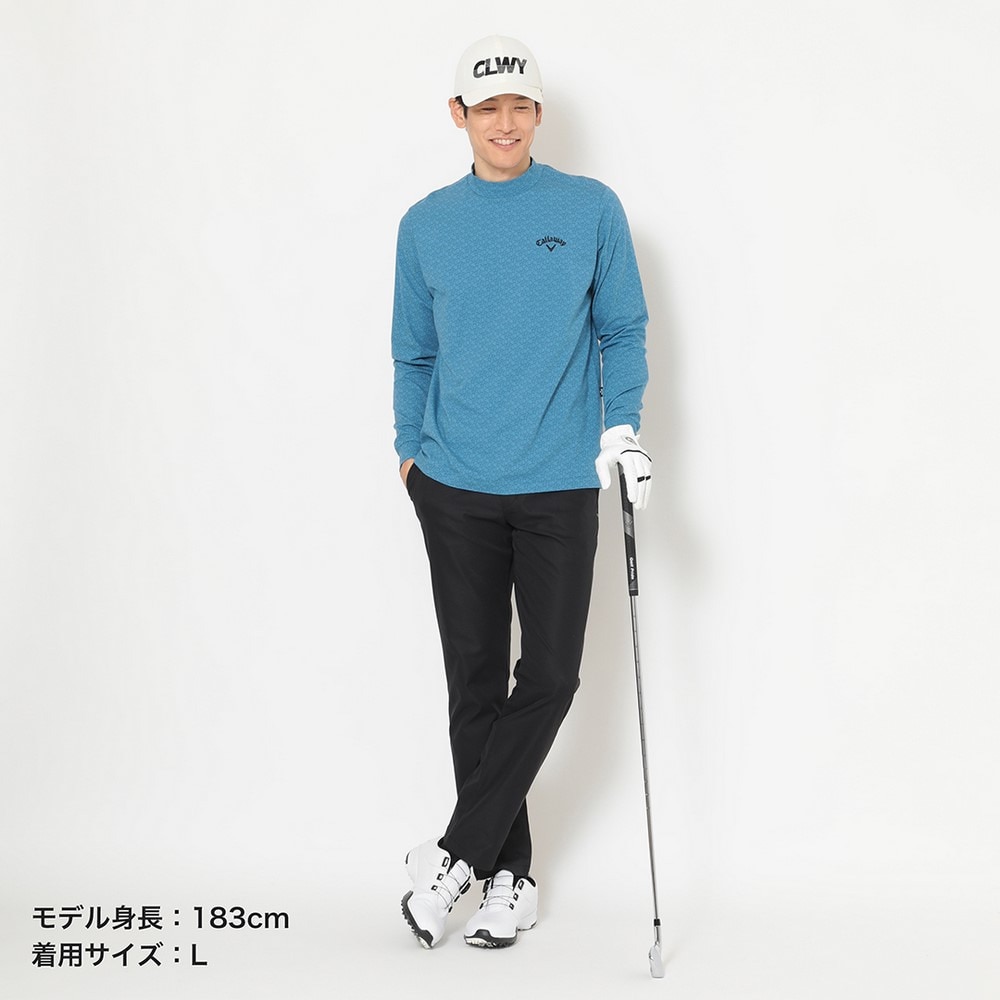 キャロウェイ（CALLAWAY）（メンズ）ゴルフウェア 長袖 ロゴプリント