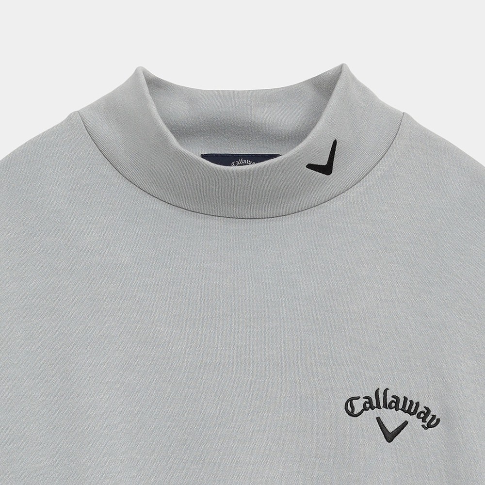 Callaway キャロウェイ グレー ポロシャツ ゴルフウェア Mサイズ キャロウェイ（CALLAWAY）（メンズ）ゴルフウェア 吸湿発熱 長袖 裏