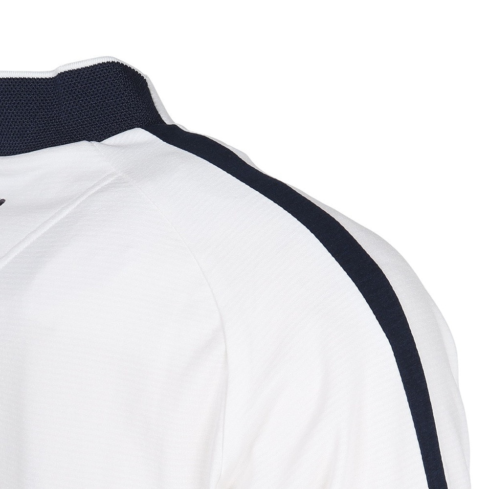 トラヴィスマシュー（Travis Mathew）（メンズ）ゴルフウェア カラット ショルダーライン 長袖 モックネックシャツ 7AM015-1WHT