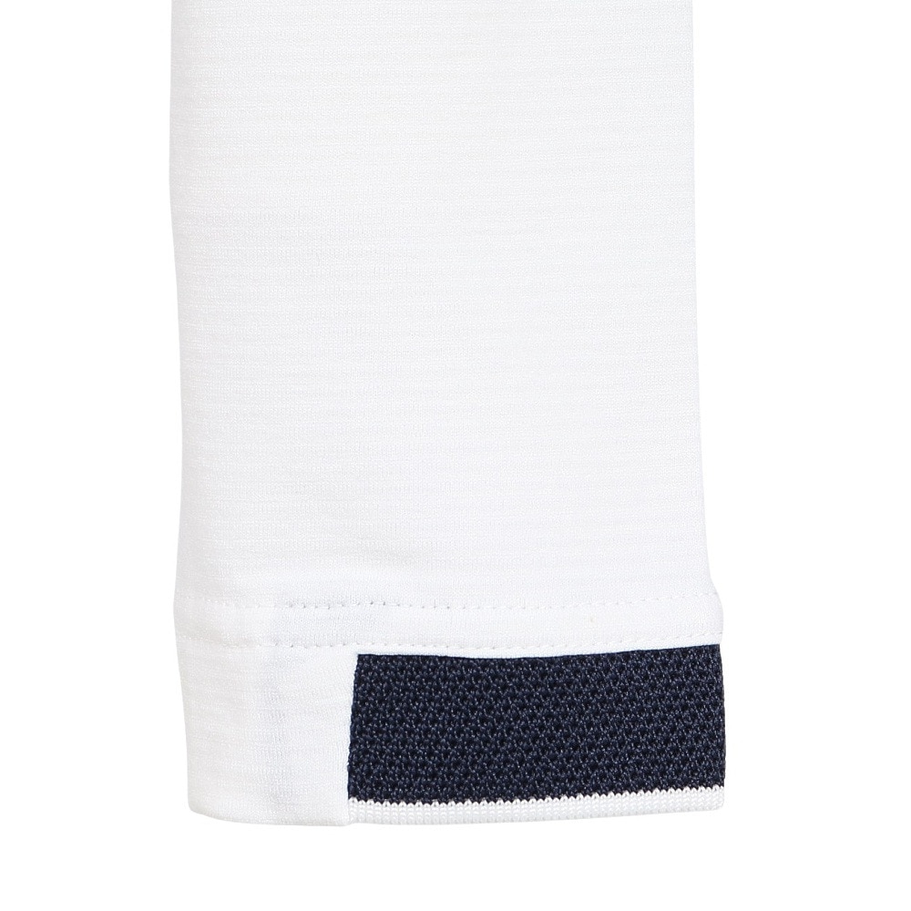 トラヴィスマシュー（Travis Mathew）（メンズ）ゴルフウェア カラット ショルダーライン 長袖 モックネックシャツ 7AM015-1WHT