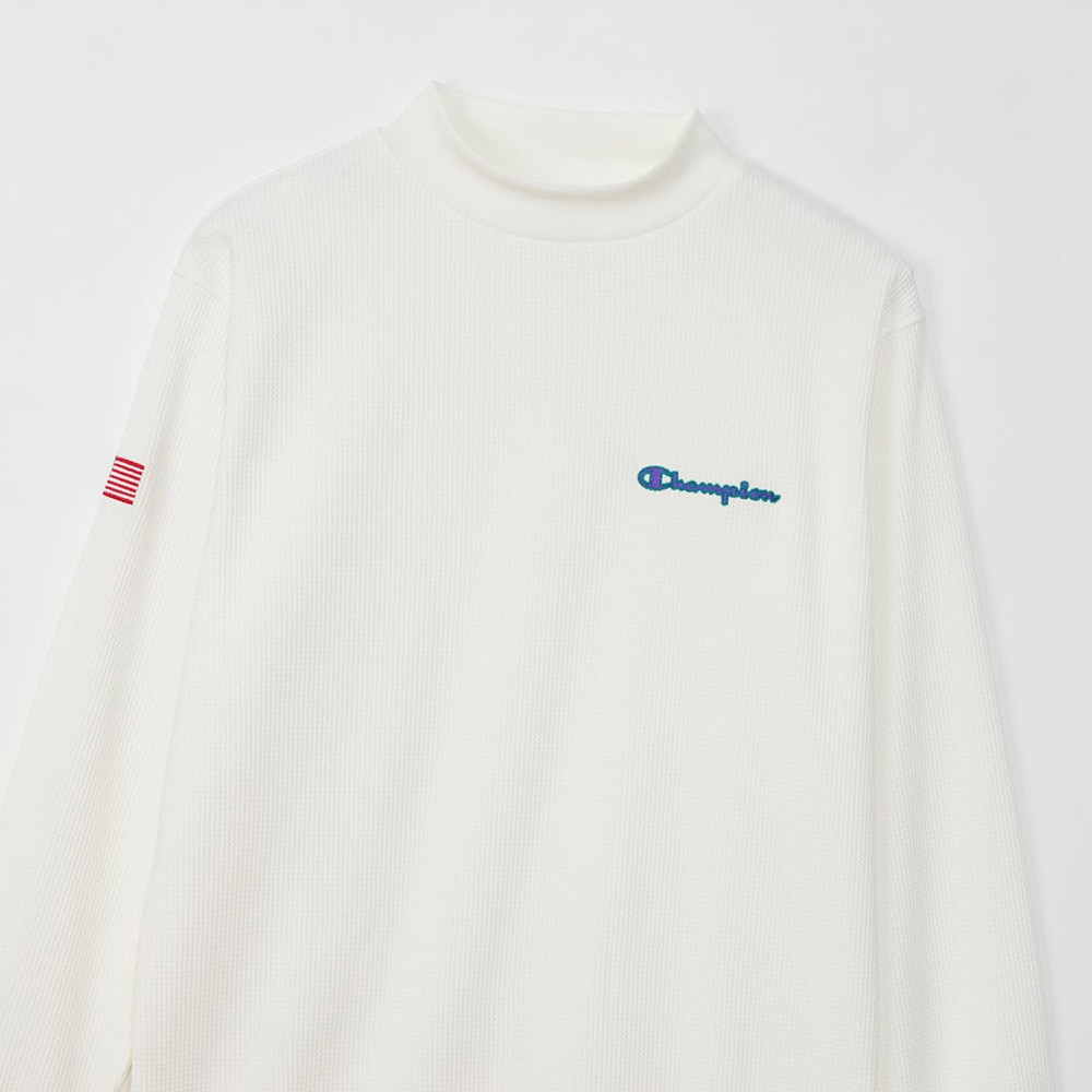 チャンピオン（CHAMPION）（メンズ）ゴルフウェア モックネックシャツ C3-CG404 020