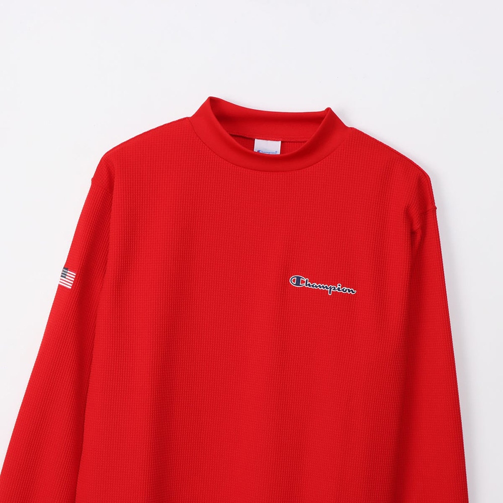 チャンピオン（CHAMPION）（メンズ）ゴルフウェア モックネックシャツ C3-CG404 940
