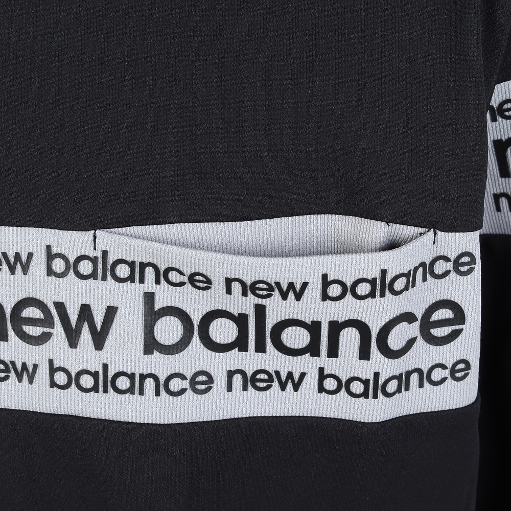 ニューバランス（new balance）（メンズ）ゴルフウェア 長袖 モックネック プルオーバー 012-5267002-010