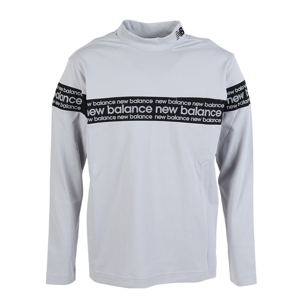 ニューバランス（new balance）（メンズ）ゴルフウェア 長袖 モックネック プルオーバー 012-5267002-022