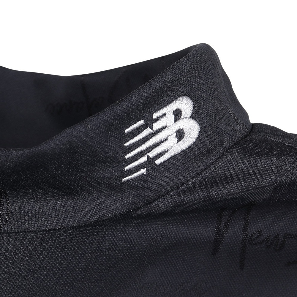 ニューバランス（new balance）（メンズ）ゴルフウェア 長袖 モックネック プルオーバー 012-5267003-010