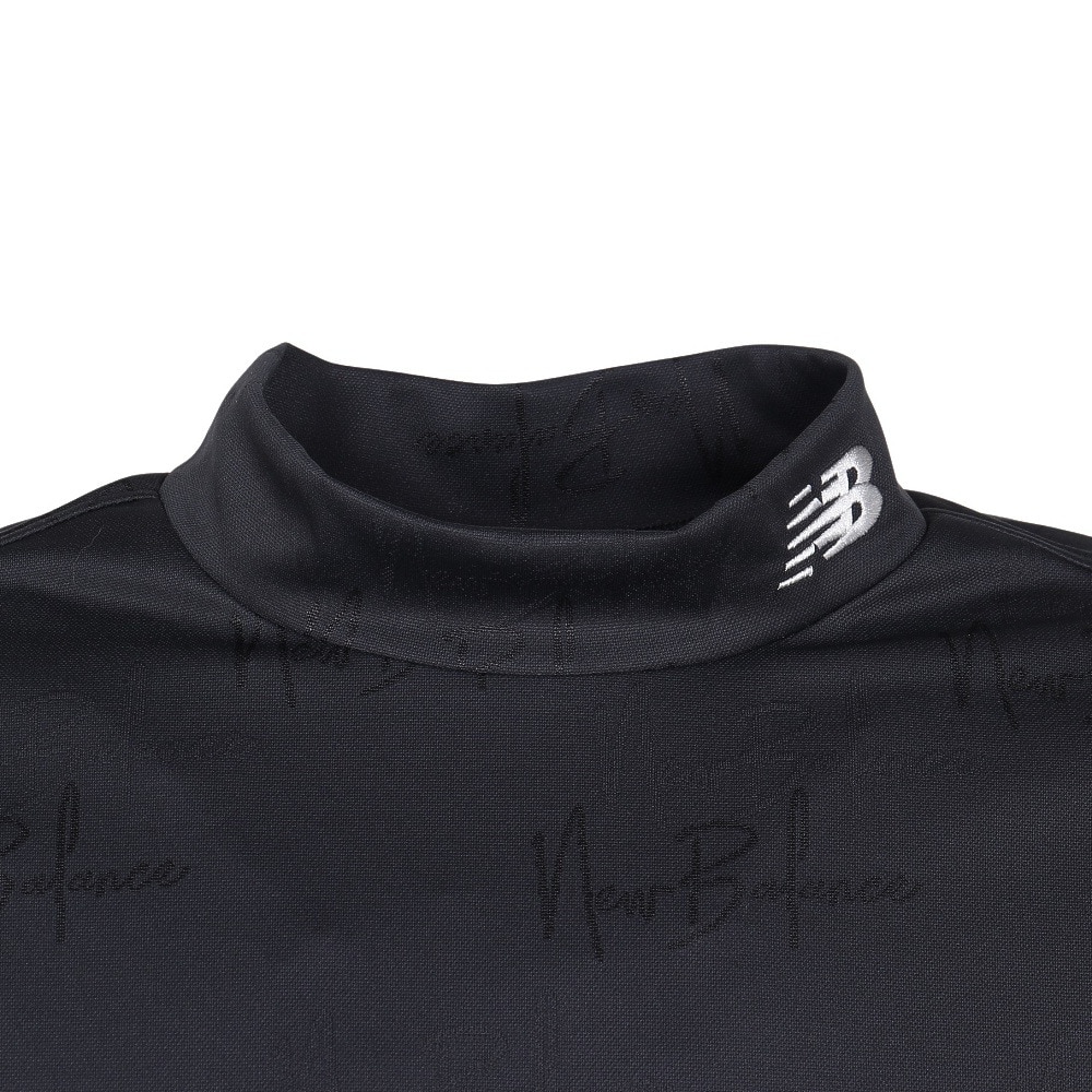 ニューバランス（new balance）（メンズ）ゴルフウェア 長袖 モックネック プルオーバー 012-5267003-010