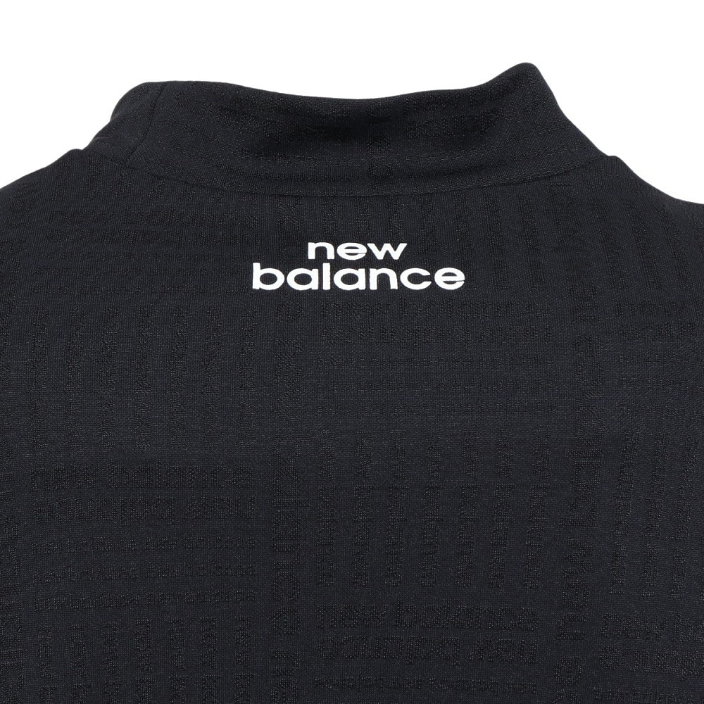 ニューバランス（new balance）（メンズ）ゴルフウェア 長袖 モックネック プルオーバー 012-5267009-010