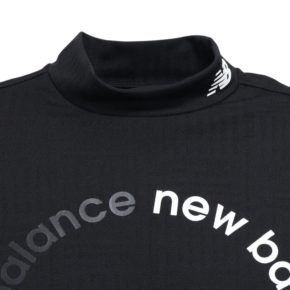 ニューバランス（new balance）（メンズ）ゴルフウェア 長袖 モックネック プルオーバー 012-5267009-010