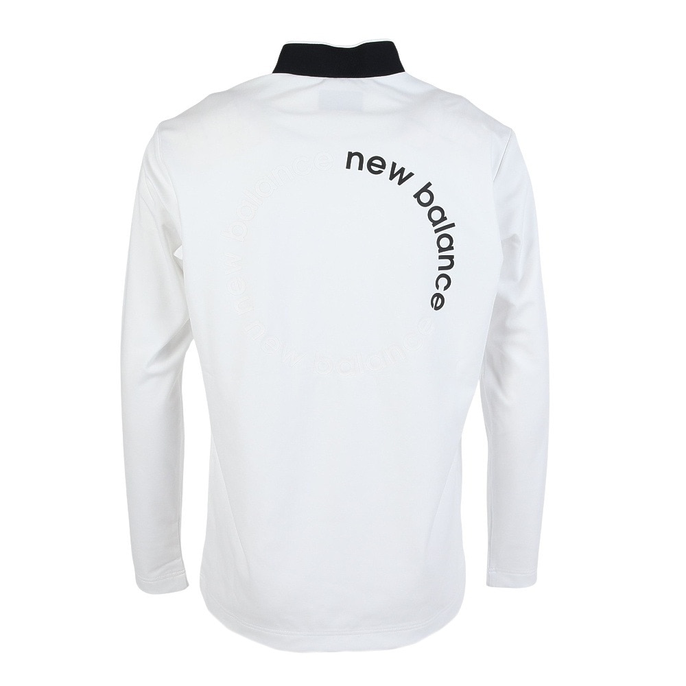 ニューバランス（new balance）（メンズ）ゴルフウェア 長袖 モックネック プルオーバー 012-5267010-030