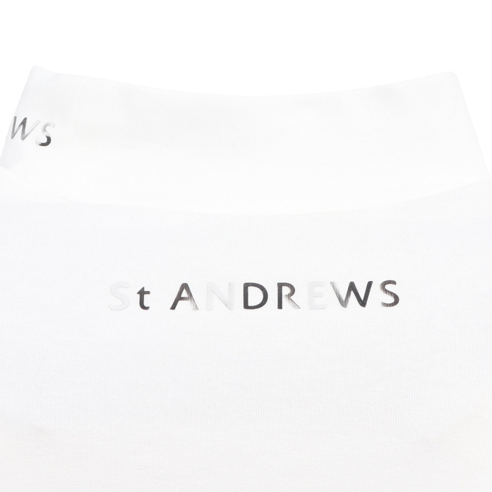 セントアンドリュース（ST.ANDREWS）（メンズ）ゴルフウェア ベア天竺 長袖 ハイネックカットソー 042-5266951-030