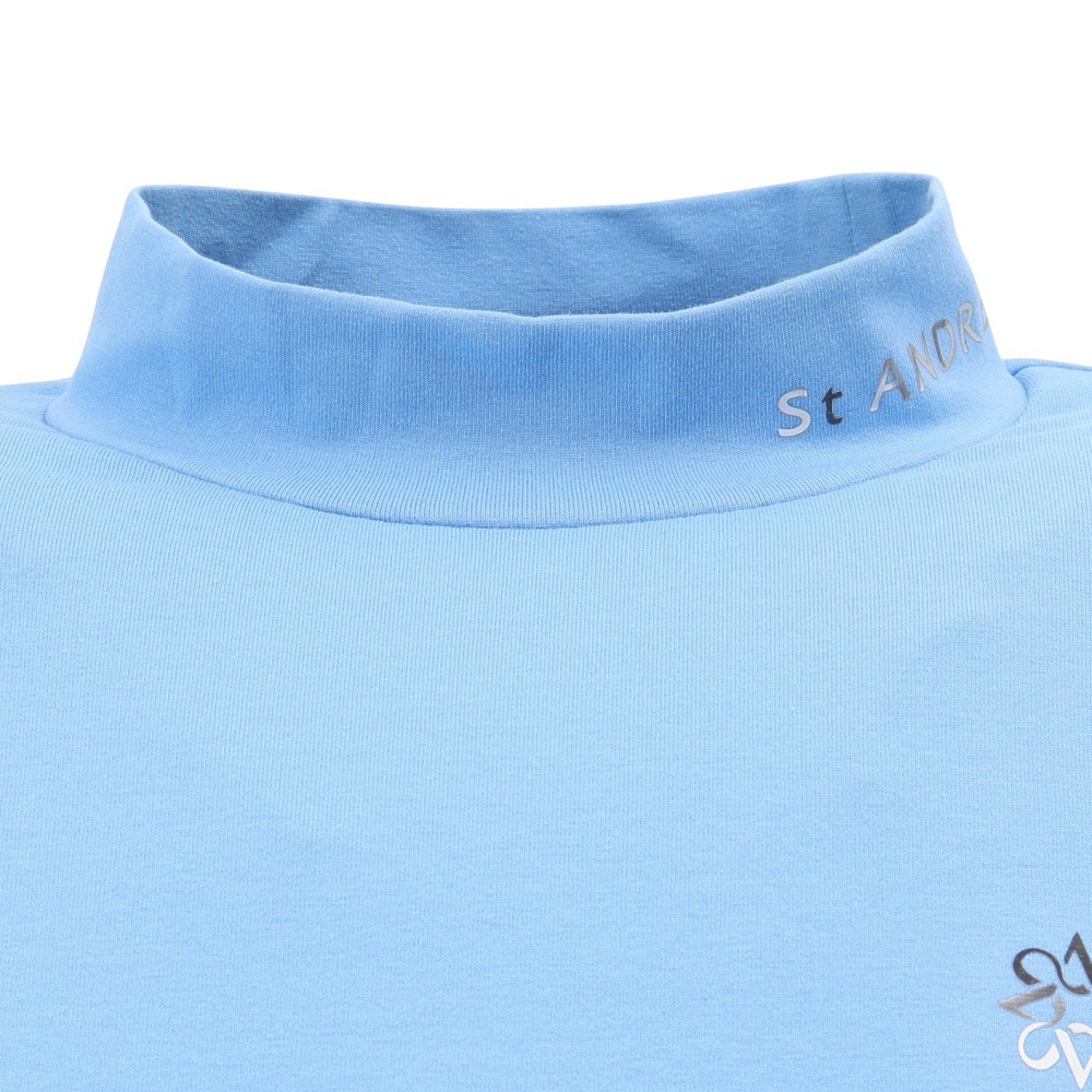 セントアンドリュース（ST.ANDREWS）（メンズ）ゴルフウェア ベア天竺 長袖 ハイネックカットソー 042-5266951-110