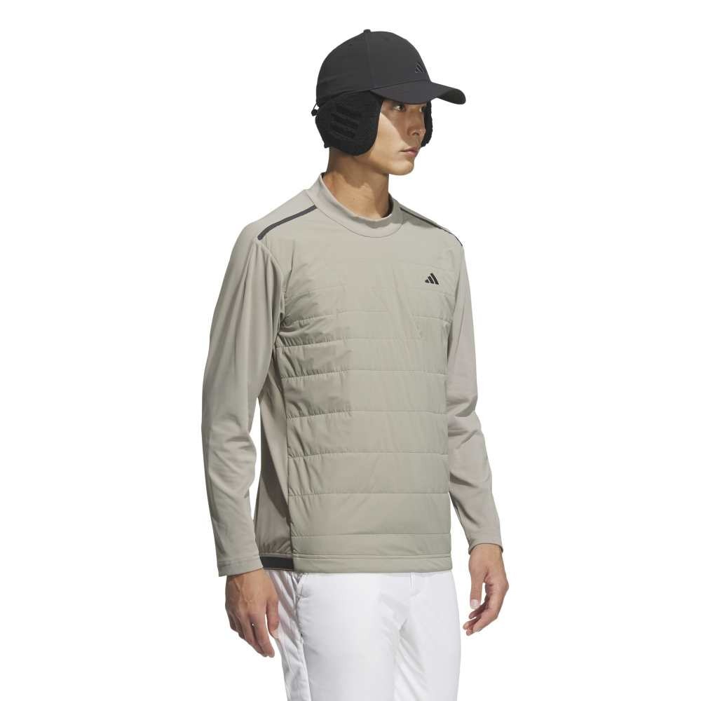 アディダス（adidas）（メンズ）ゴルフウェア キルト 長袖モックネック