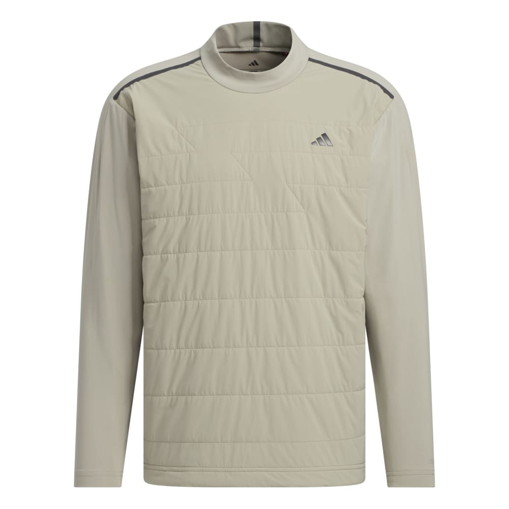 アディダス（adidas）（メンズ）ゴルフウェア キルト 長袖モックネック
