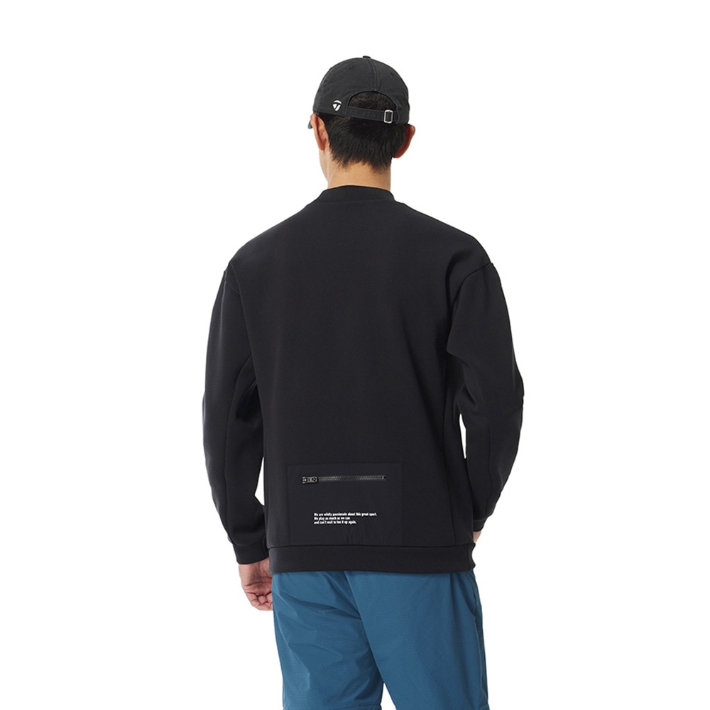 テーラーメイド(TAYLORMADE)ゴルフウェア 長袖 ロゴスウェットモック M20194-UN976(Men’s) テーラーメイド（TAYLORMADE）（メンズ）ゴルフウェア 長袖 ロゴ