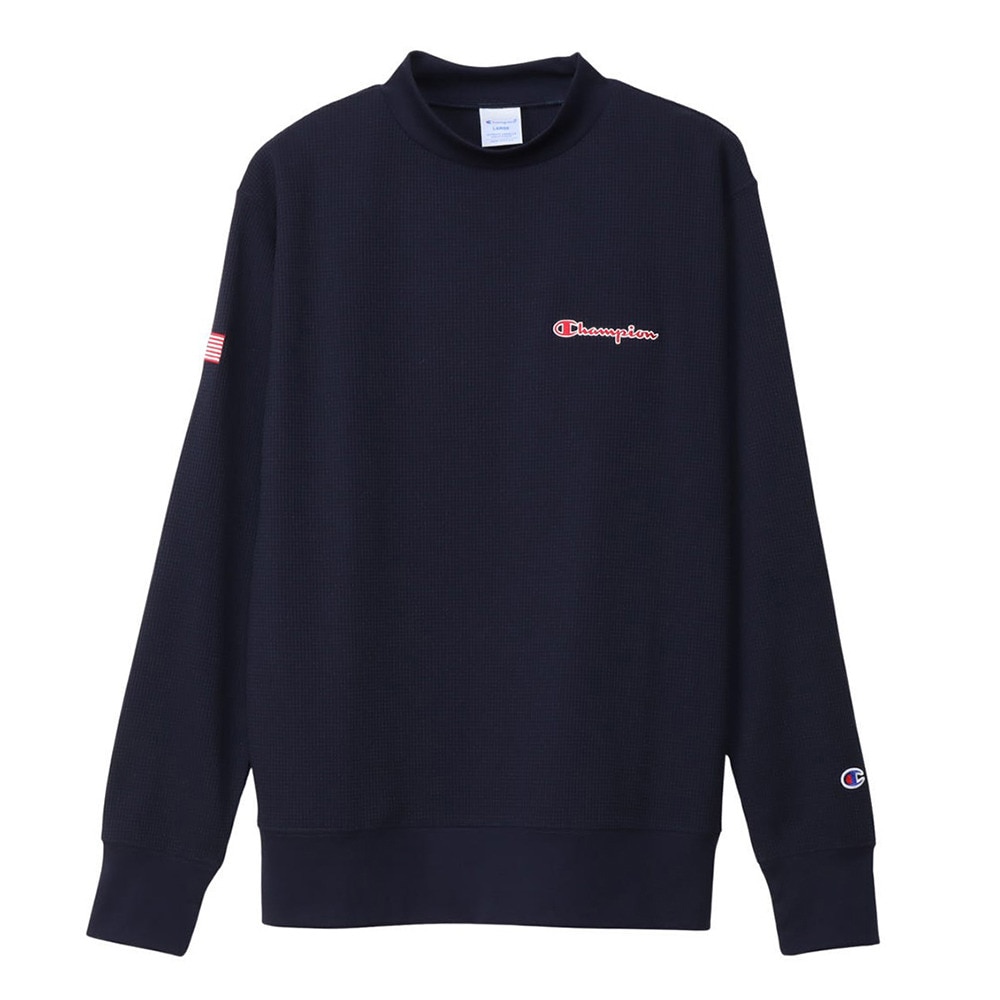 チャンピオン（CHAMPION）（メンズ）ゴルフウェア モックネックシャツ C3-CG404 370