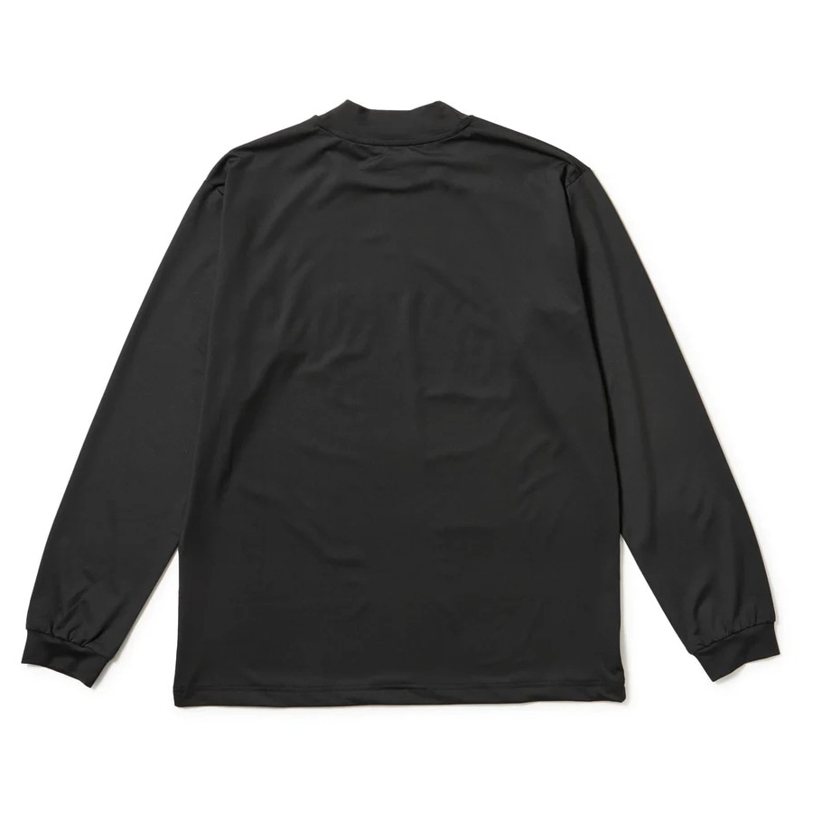 ニューエラ（NEW ERA）（メンズ、レディース）ゴルフウェア 長袖 ミッドネック ベアTシャツ NEW ERA NEW YORK ブラック 14669862