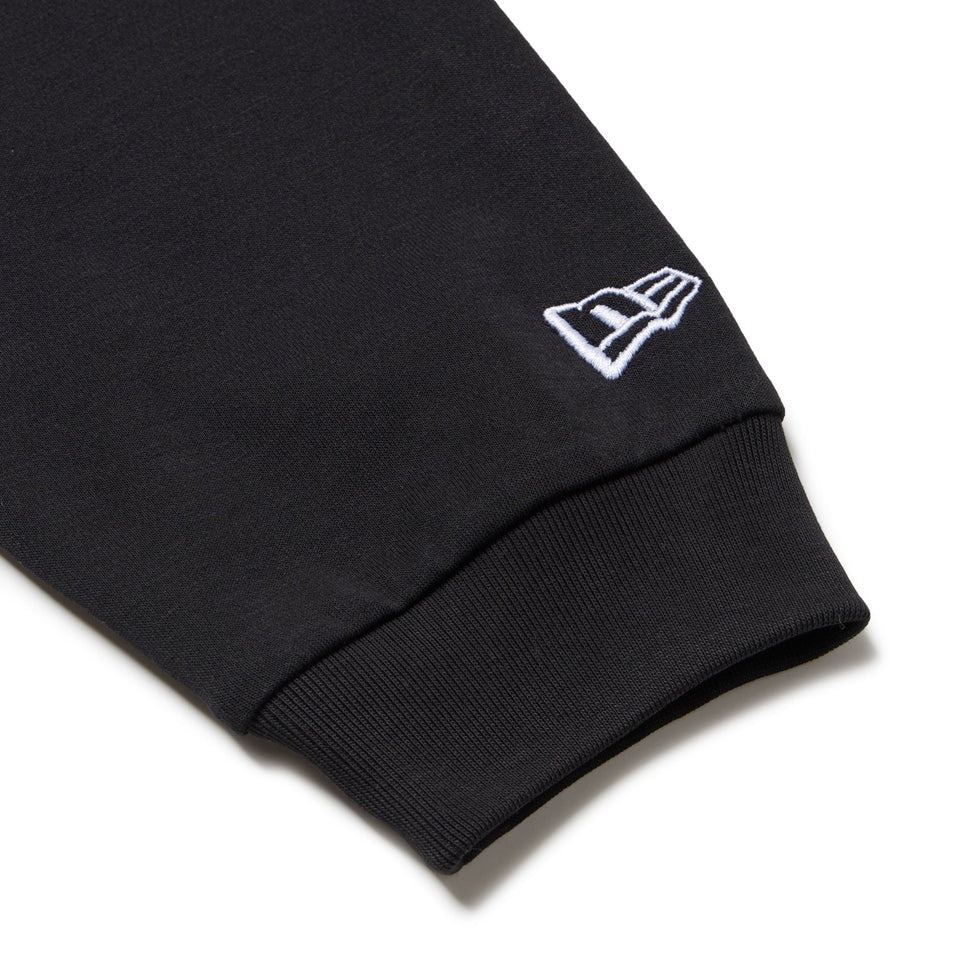 ニューエラ（NEW ERA）（メンズ、レディース）ゴルフウェア 長袖 ミッドネック パフォーマンス Tシャツ Neon Logo ブラック 14669860
