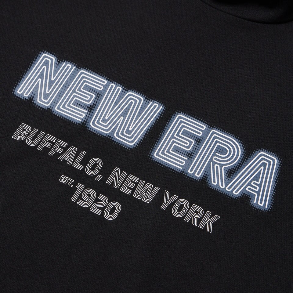 ニューエラ（NEW ERA）（メンズ、レディース）ゴルフウェア 長袖 ミッドネック パフォーマンス Tシャツ Neon Logo ブラック 14669860