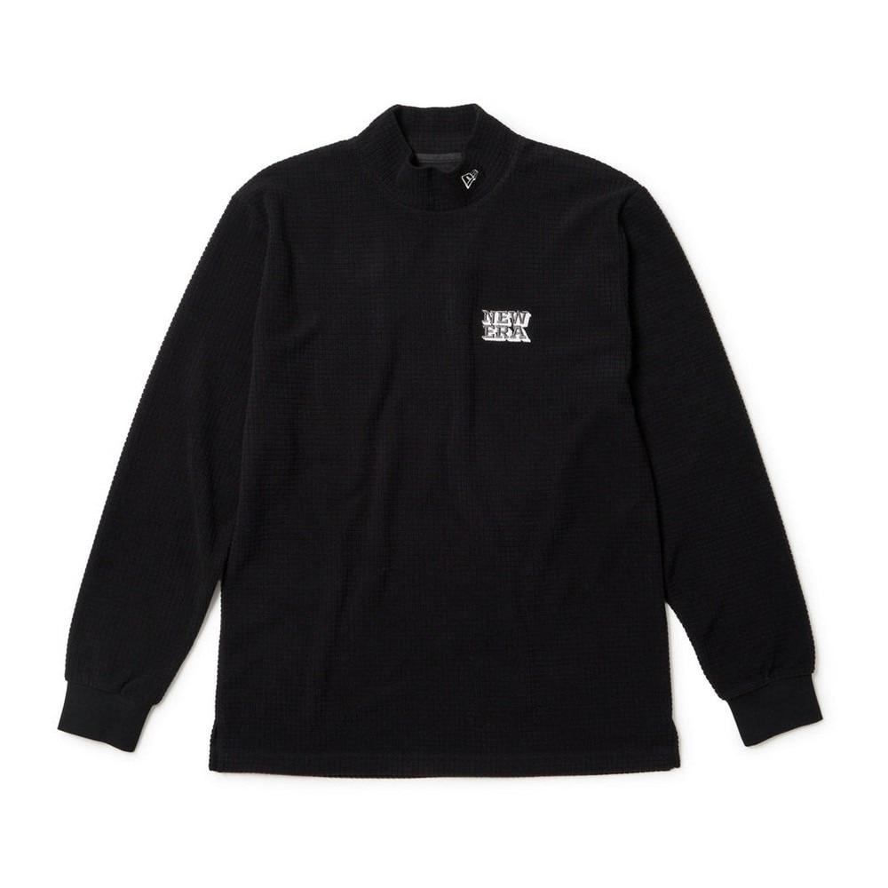 ニューエラ（NEW ERA）（メンズ、レディース）ゴルフウェア 長袖 ハイネック グリッドフリース Tシャツ 14669872