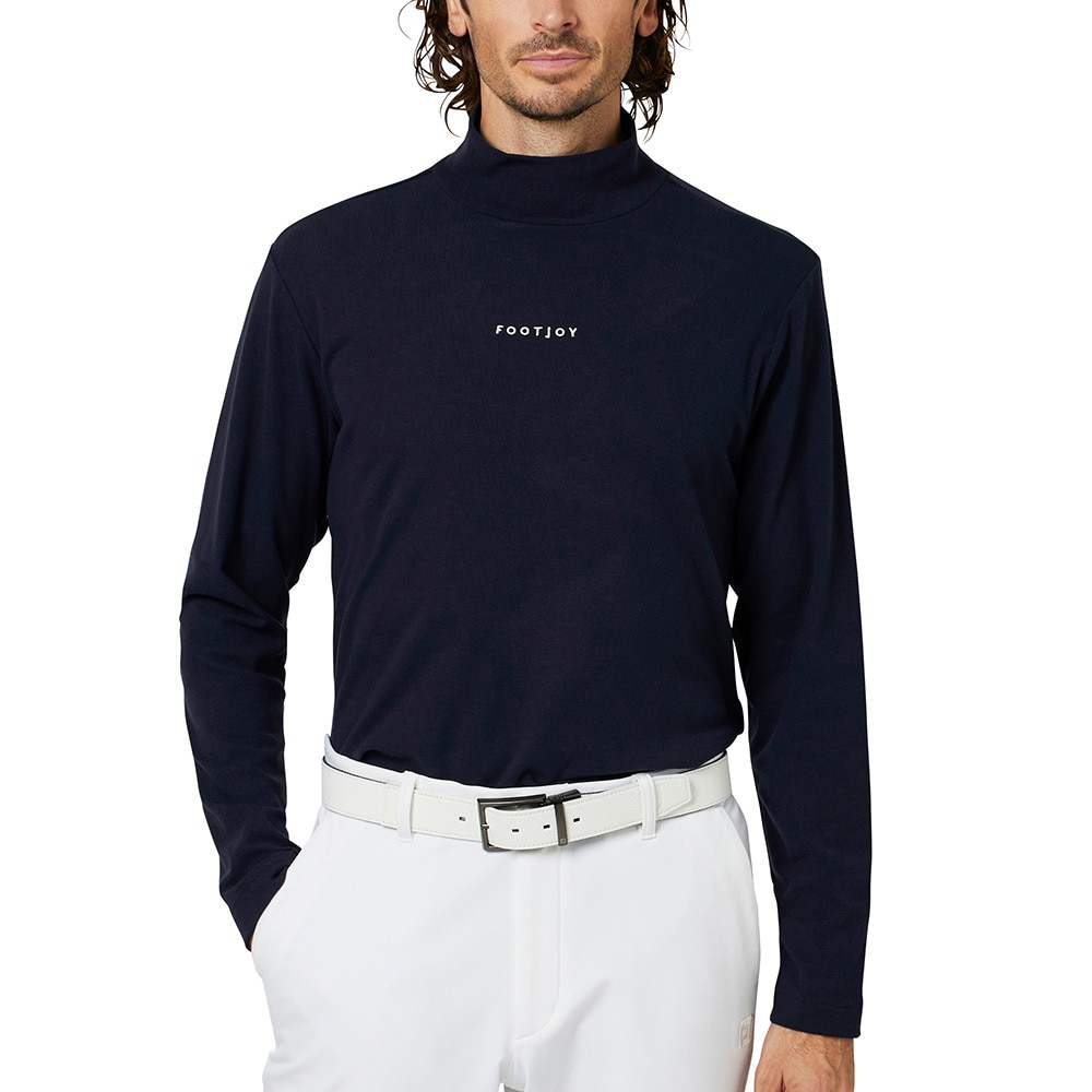 フットジョイ(FOOT JOY)ゴルフウェア ハイストレッチ長袖ハイネックシャツ FJ-F25-S05 38596(Men’s) フットジョイ（FOOT JOY）（メンズ）ゴルフウェア ハイストレッチ長袖