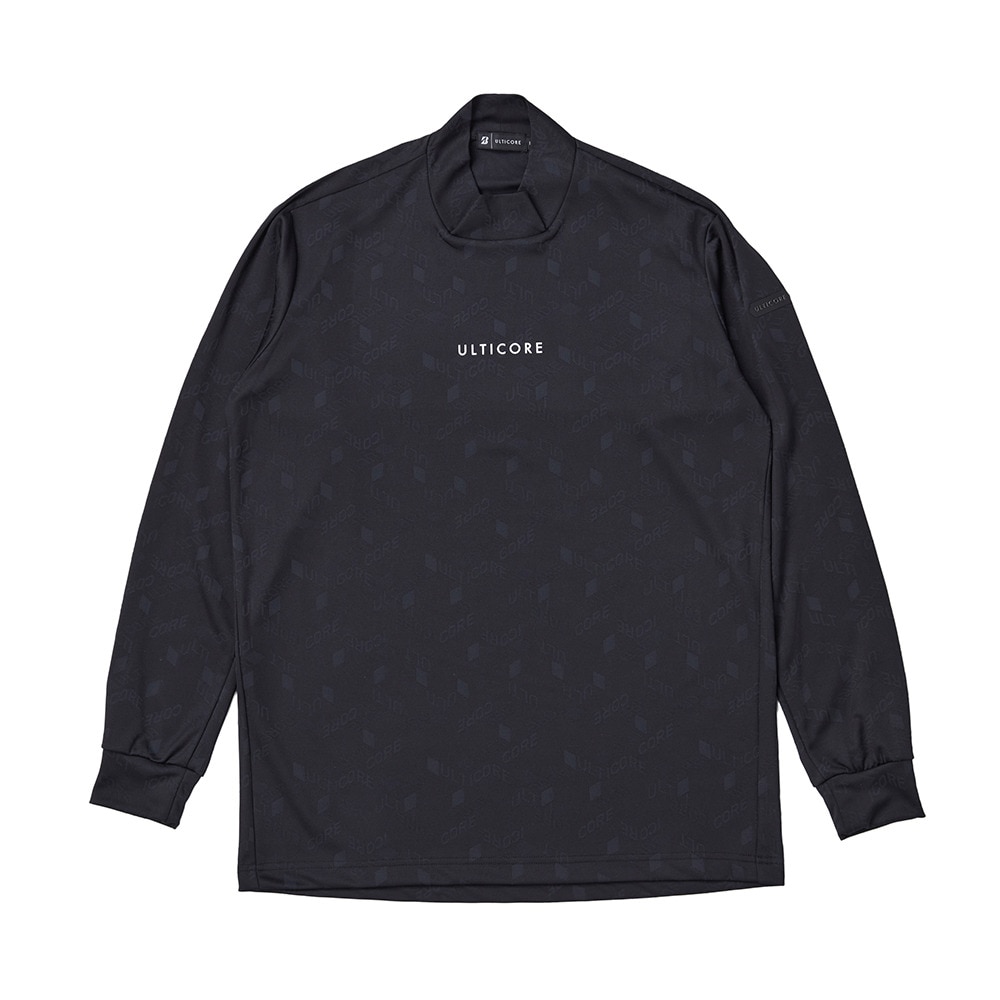 ブリヂストンゴルフ(BRIDGESTONE GOLF)ゴルフウェア UL長袖モックネックシャツ FBM04FBKM(Men’s) ブリヂストンゴルフ（BRIDGESTONE GOLF）（メンズ）ゴルフウェア UL