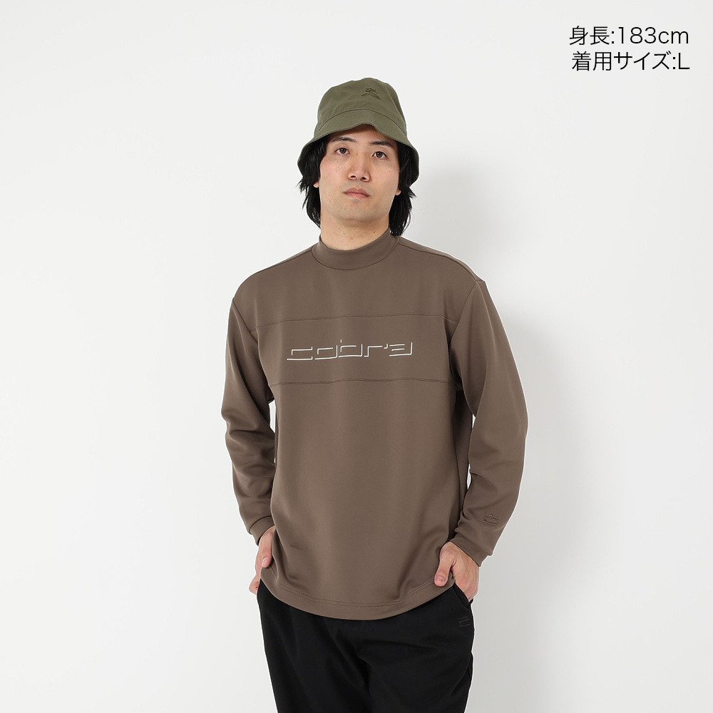コブラ（Cobra）（メンズ）ゴルフウェア 長袖 モックネックシャツ WARM