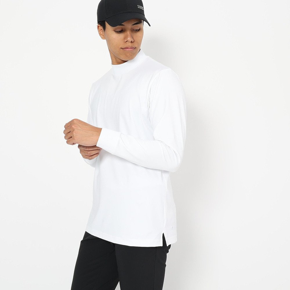 アディダス（adidas）（メンズ）ゴルフウェア 吸汗速乾 長袖 モック