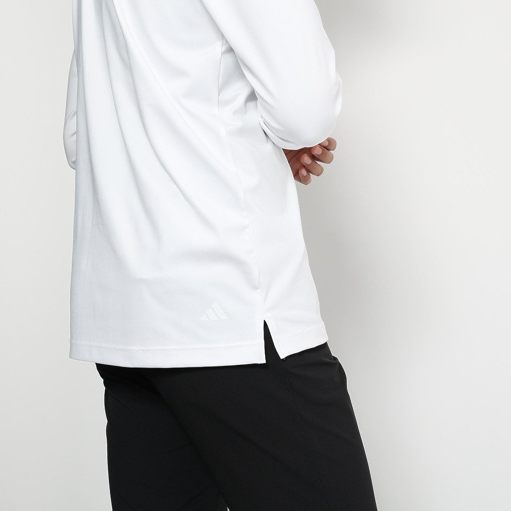 アディダス（adidas）（メンズ）ゴルフウェア 吸汗速乾 長袖 モック