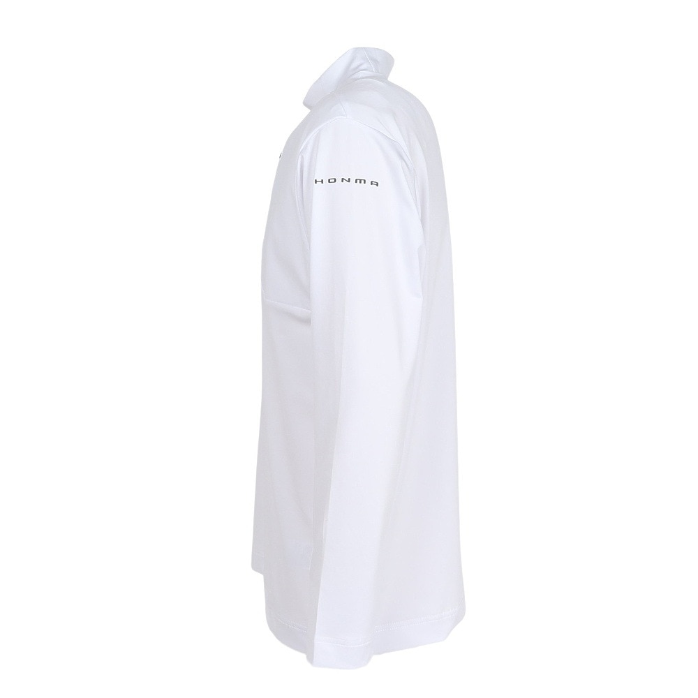 本間ゴルフ（HONMA）（メンズ）ゴルフウェア 長袖ハイネックシャツ WH