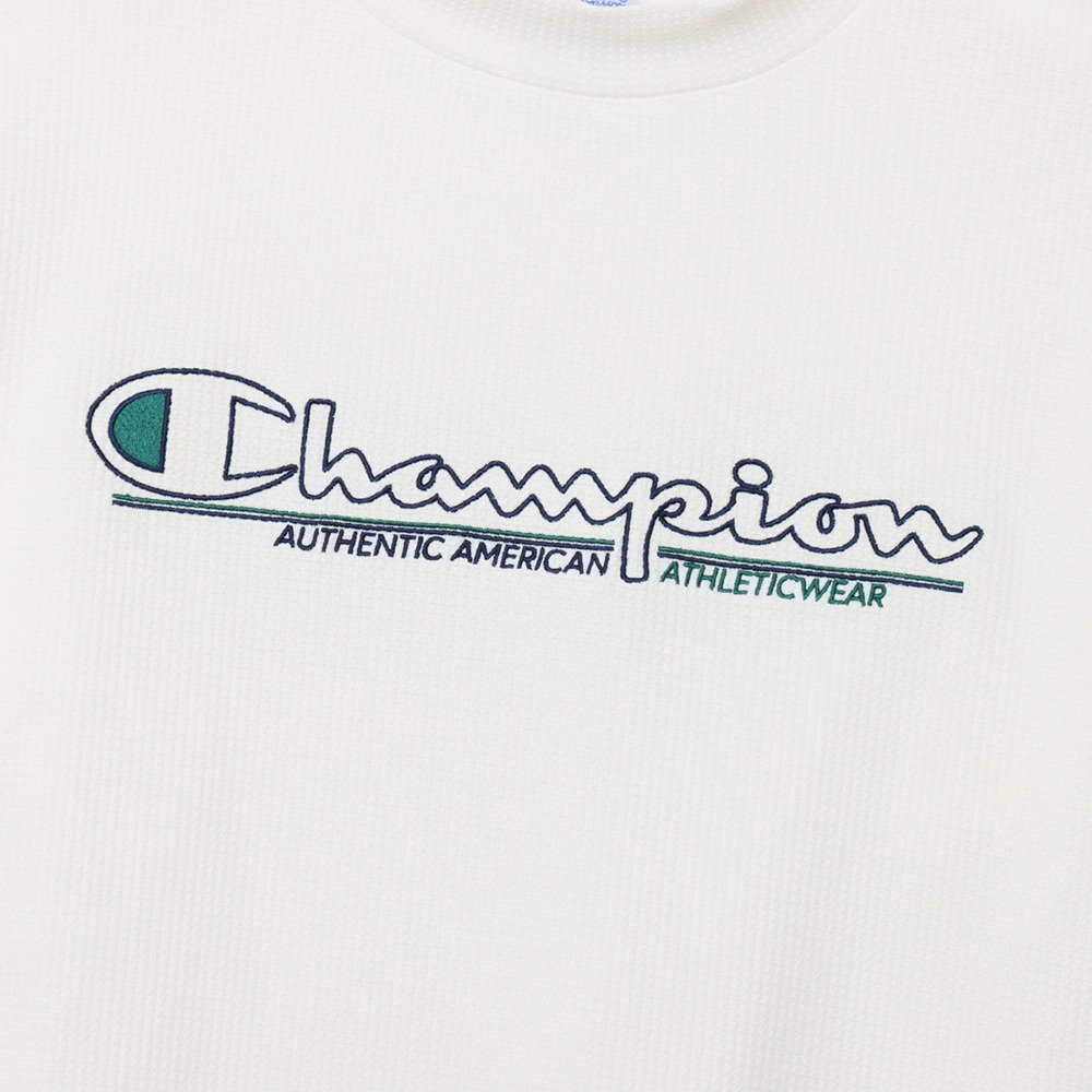 チャンピオン（CHAMPION）（メンズ）ゴルフウェア 長袖 ロングスリーブモックネックシャツ 26SS C3-DG401 020