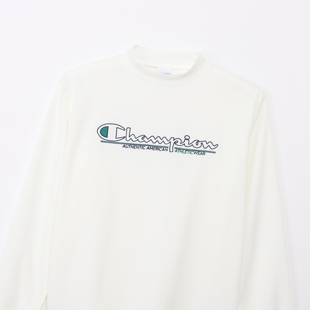チャンピオン（CHAMPION）（メンズ）ゴルフウェア 長袖 ロングスリーブモックネックシャツ 26SS C3-DG401 020