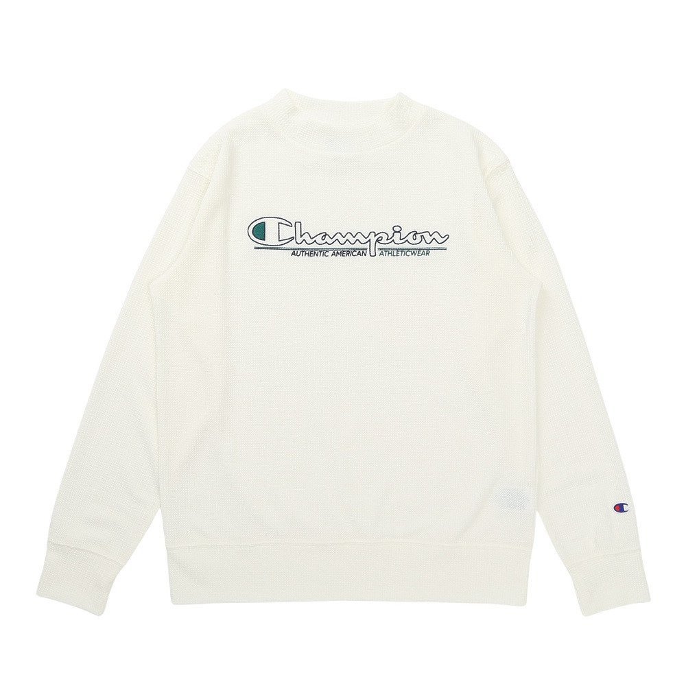 チャンピオン（CHAMPION）（メンズ）ゴルフウェア 長袖 ロングスリーブモックネックシャツ 26SS C3-DG401 020